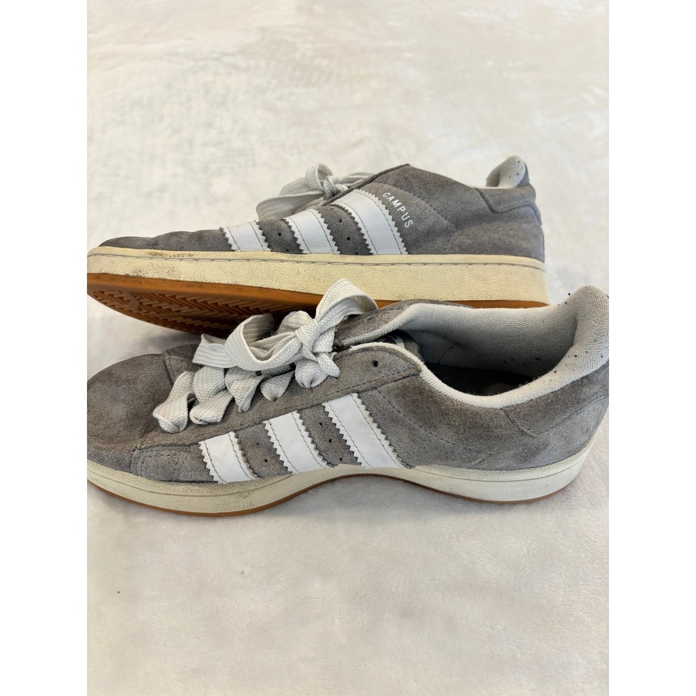 Adidas Campus 00s Grey White Suede Sneakers HQ8707 Mens Size 8